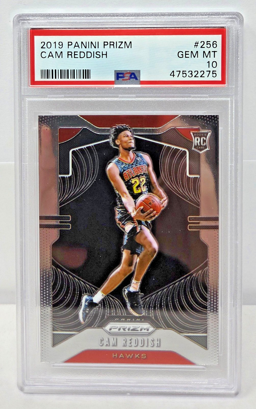 2019 Prizm Clippers - CAM REDDISH Rookie RC Basketball Card PSA 10 GEM MINT view 1