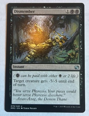 MTG Dismember Modern Masters 2015 Regular Uncommon NM
