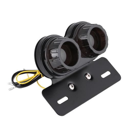 ˘Motorcycle LED Tail Lamp Brake Indicator Turn Signal Light For Custom Cafe - Picture 12 of 12