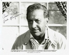 JACK KLUGMAN - INSCRIBED PRINTED PHOTOGRAPH SIGNED IN INK