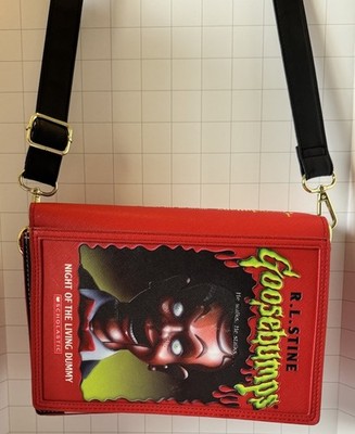 Loungefly Goosebumps Slappy Night of the Living Dummy Red Crossbody Bag