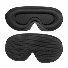 Breathable 3D Sleep Mask Soft Slow rebound Blackout Eye Mask Mesh Adjustable Ela