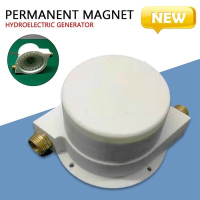 100W Mikrowirkung Elektro Wasserkraft Generator Doppeldüse Dauermagnet Dynamo51