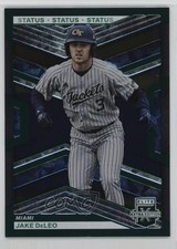 2023 Panini Elite Extra Edition Green Status 100/499 Jake Deleo #12 08jk