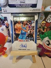 2024-25 Panini Nba Hoops - Great Significance Adam Flagler #GS-3 (AU, RC)