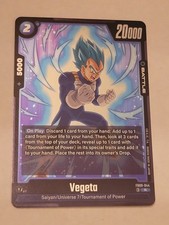 Vegeta FB09-044 Rare Foil Dragon Ball Super Fusion World Dual Evolution