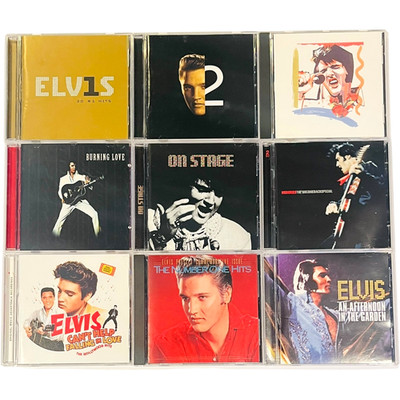 Elvis Presley - CD Compact Discs - See Pics & Description for Titles - LOT of 9