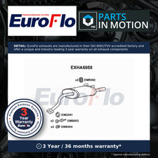 Exhaust Back / Rear Box fits HONDA CR-V Mk2 RD5 2.0 01 to 07 K20A4 EuroFlo New