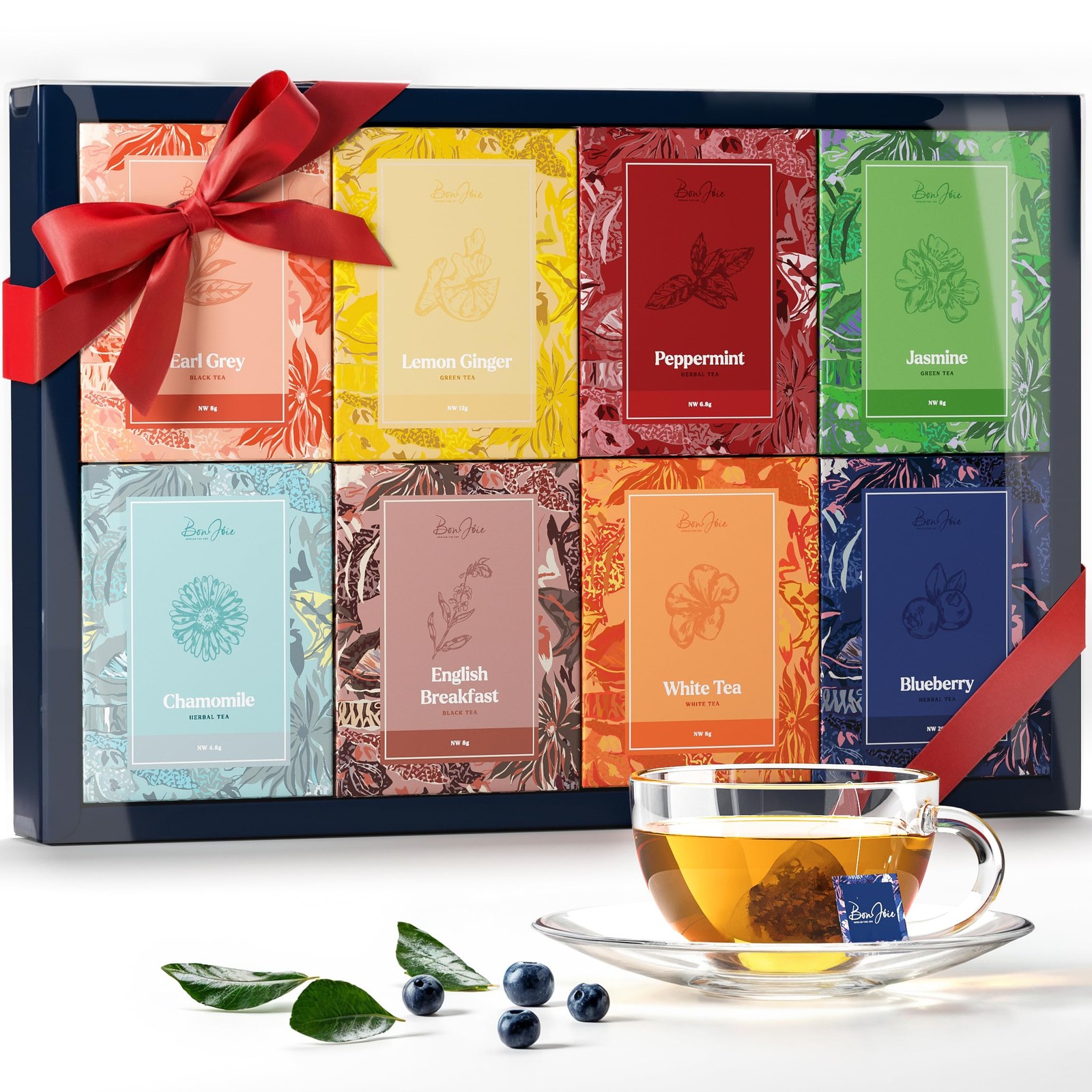 Gift Set For Women - Tea Sampler Gift Set Box Variety Pack - Includes 32 Loo