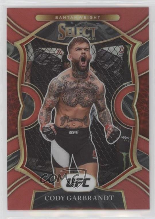 2021 Panini Select UFC Concourse Red Prizm 30/99 Cody Garbrandt #20 1u6