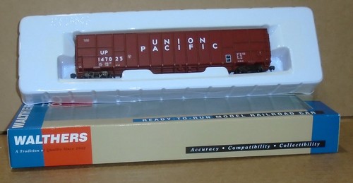 : Walthers HO .. "Union Pacific Wood Gondola #147825" w/ Box #932-24067 - Picture 6 of 22
