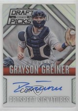 2014 Panini Prizm Perennial Draft Picks Silver Grayson Greiner #16 Auto 6oo