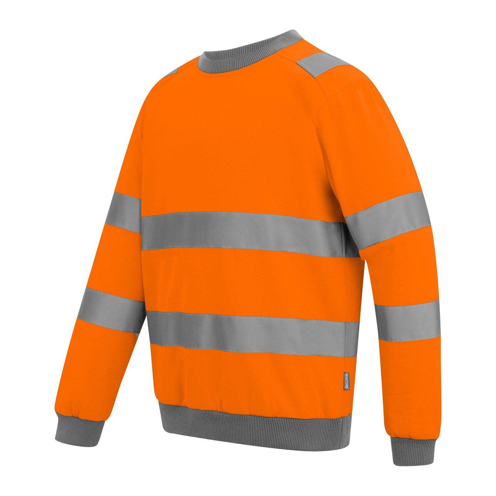 Regatta Hi-Vis Pro Contract Crew Neck Sweatshirt Reflective Workwear Top image 5
