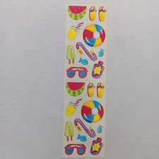 Frances Meyer Sun Fun Stickers - 2 Strips - RTST 611