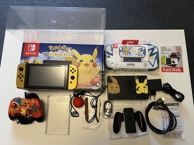 Nintendo Switch Lets Go Pikachu Edition | Vollständig | Sammlerzustand Wie Neu