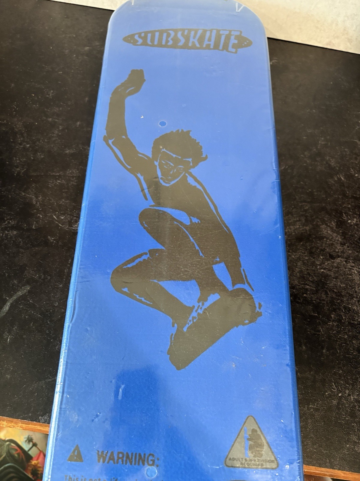 Swimways Underwater 30" SUBSKATE Skate Board Foam Vintage Pool Toy 2008