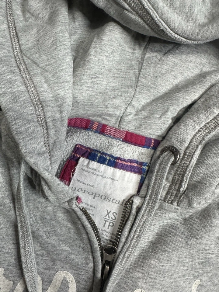 Chaqueta con cremallera Aeropostale para niñas Foto 4 de 4