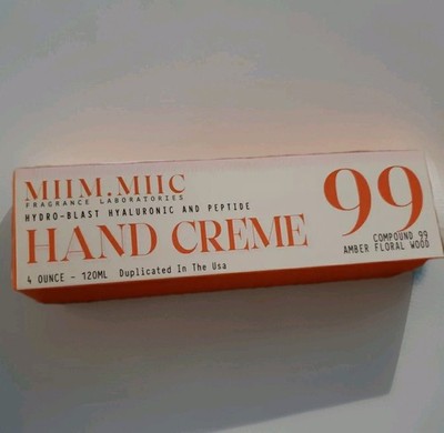 Miim.Miic 99 Hyaluronic and Peptide Hand Creme Amber Floral Wood 4