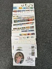 Job Lot of 48 UK GB First Day Covers & Covers FDC's 1991 - 2000 Lot #P60