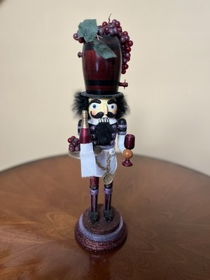 Kurt Adler 19'' Hollywood Wine Nutcracker - Open Box