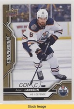 2018-19 Upper Deck Compendium Gold Adam Larsson #581 READ 1d3
