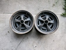 1970s PONTIAC FIREBIRD GRAND PRIX  LEMANS GTO  SET OF 2 RALLY II WHEELS HN 14X6