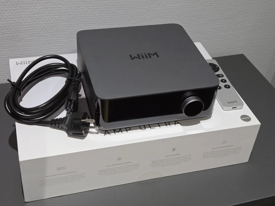 WIIM AMP ULTRA # WIE NEU # SPACE GREY # Verstärker und Mediastreamer # - Bild 2 von 3