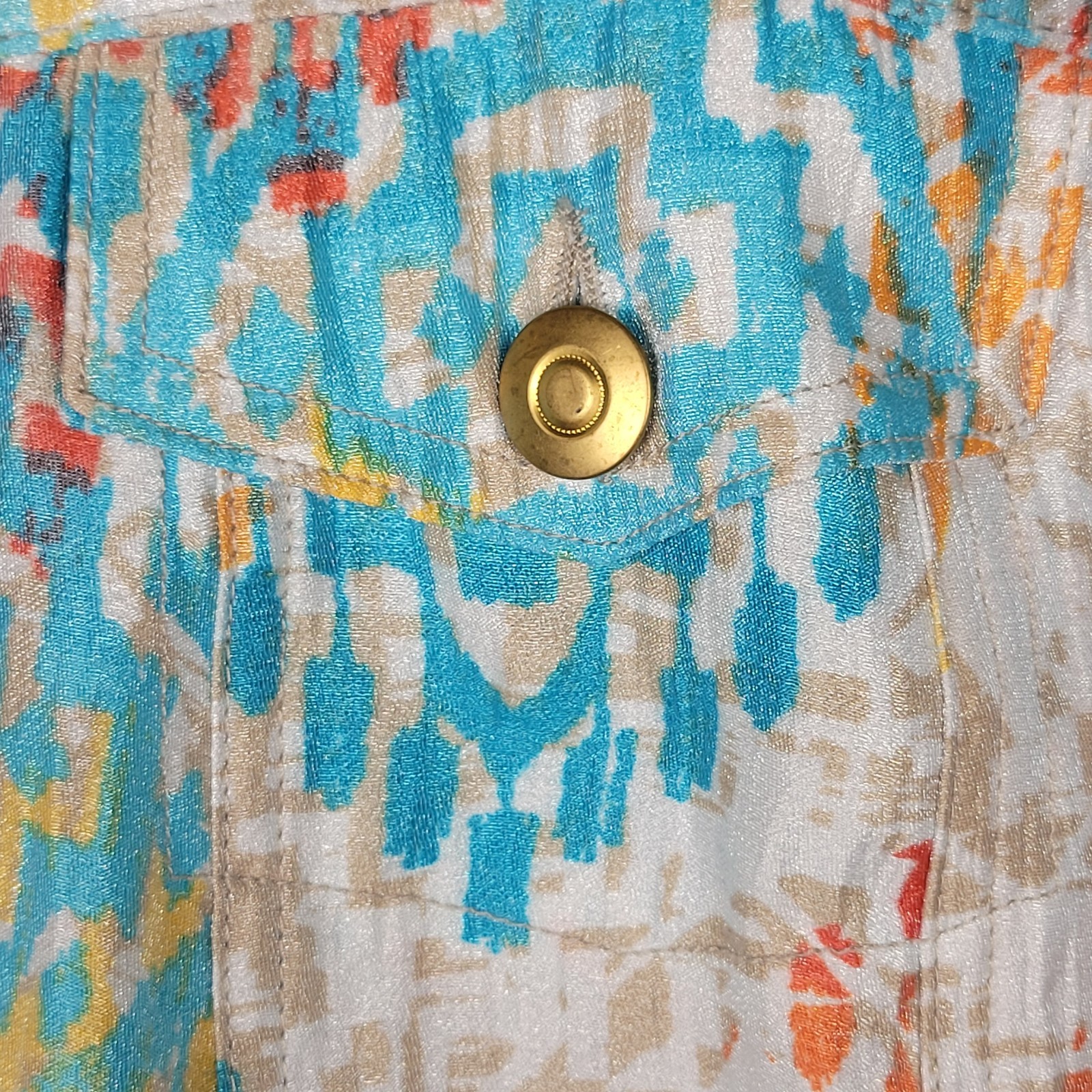 Ruby Rd Abstract Geometric Print Jacket Womens 14… - image 6