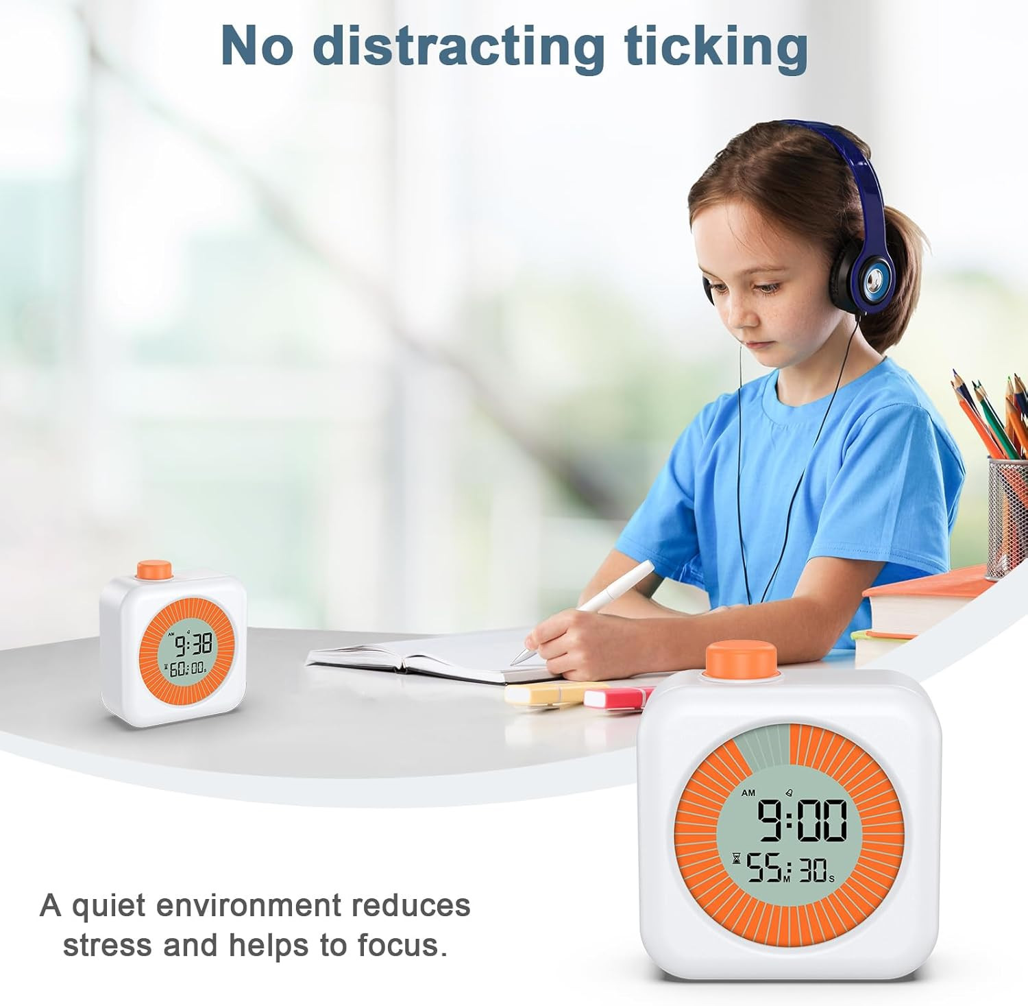 Timer Visivo Didattico per Bambini - Supporto Apprendimento e ADHD - 4