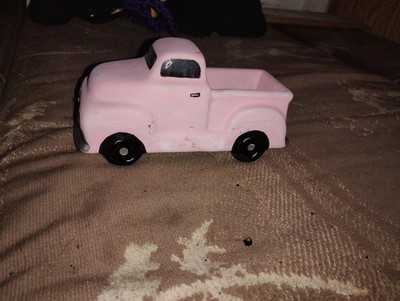 Hobby Lobby Pink Ceramic Truck Figurine Cars & Vehicles Decor