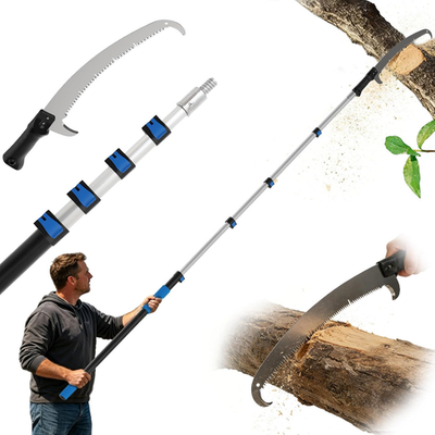 #ad #ad Manual Pole Saw for Tree Trimming 26FT Telescoping Extension Pole Tree Pruner w $73.69