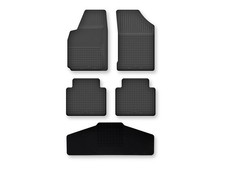 Gummifußmatten für VW Passat B4 1993-1997 5tlg Schwarz mit Tunnelmatte
