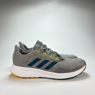 Adidas Duramo 9 Gray Blue Running Shoes Athletic Sneakers BB6920 Men s Size 12