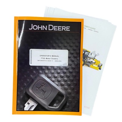 JOHN DEERE 772G MOTOR GRADER OPERATORS MANUAL +!BONUS!