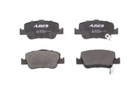 Hinterachse ABE C22036ABE Bremsbelagsatz, Scheibenbremse FüR Toyota