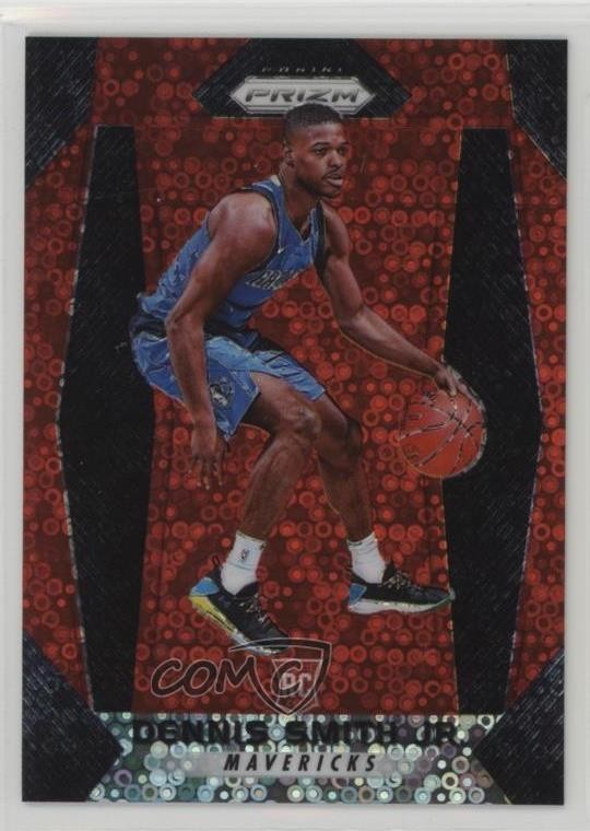 2017-18 Panini Prizm Fast Break Red Prizm 100/125 Dennis Smith Jr #99 pm5