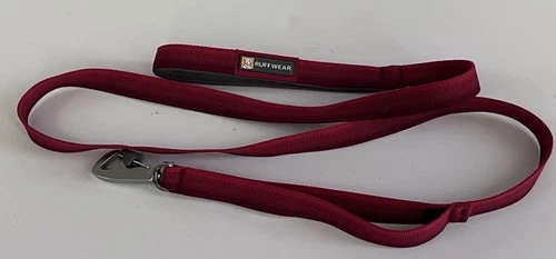 Ruffwear Front Range Dog Leash Variated Reds 5ft Padded Traffic Handle NWOT