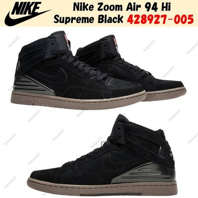 Nike Zoom Air 94 Hi Supreme Black 428927-005 Men's Size