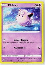 Clefairy 074/192 Common Rebel Clash Pokemon Near Mint