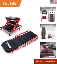 Versatile 2 In 1 Car Creeper And Seat - 150kg Capacity Ideal For Mechanics