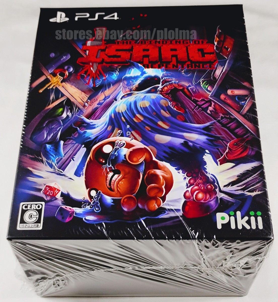 THE BINDING OF ISAAC: REPENTANCE New PS4 Game (Game + Plush inside