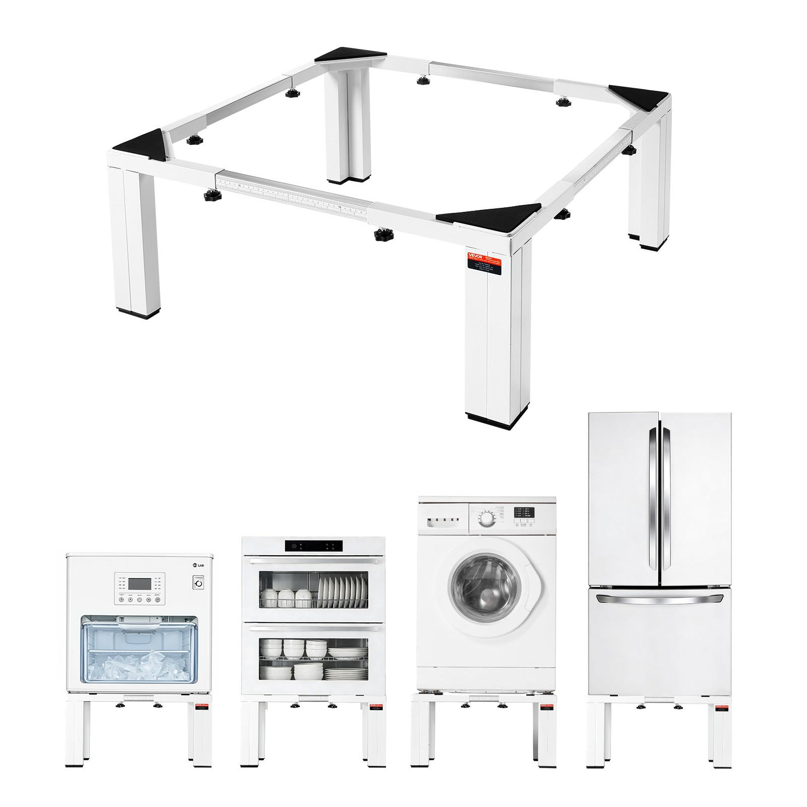 Socle de séchage et lave-linge VEVOR élévation 30.5 cm pour un rangement propre au cellier