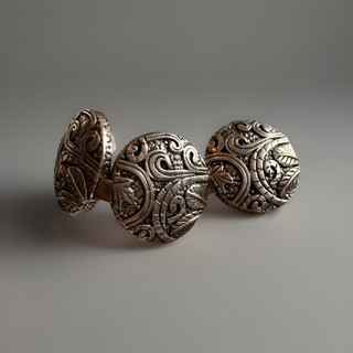 NEW Retired Silpada Sterling Ancient Scrolls Bracelet 8.25 inches