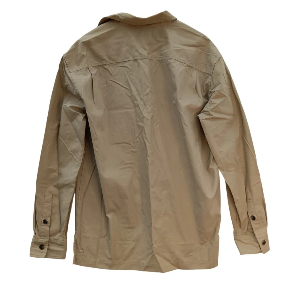 BNWT Kenzo Patch Logo Over Shirt Casual Fit Sleeved Button Down Men's UK Large — 第 3/4 张图片