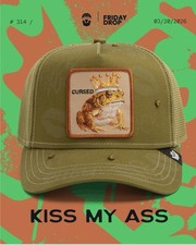 Goorin Bros. KISS MY ASS CURSED Trucker Hat. ...