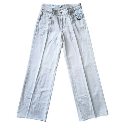 BRAX Morgan Damen Jeans Relaxed Fit Gr 38 (29/32) Offwhite Wide Leg NEU