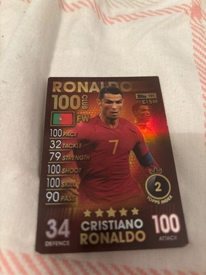 2019-20 Topps International Match Attax 101 - 100 Club Cristiano Ronaldo #191
