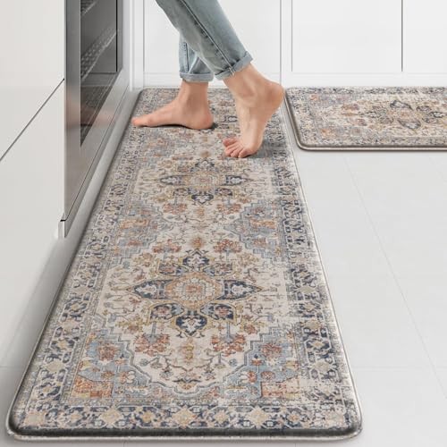 Anti-Fatigue Non-Slip Cushioned Kitchen Floor Mats for Comfort