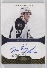 2011-12 Panini Dominion Auto Rookies Gold 11/25 Paul Postma #130 03hd