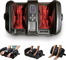 LifePro Shiatsu Foot  with Heat | Electric Foot Massager | Deep Kneading Massage